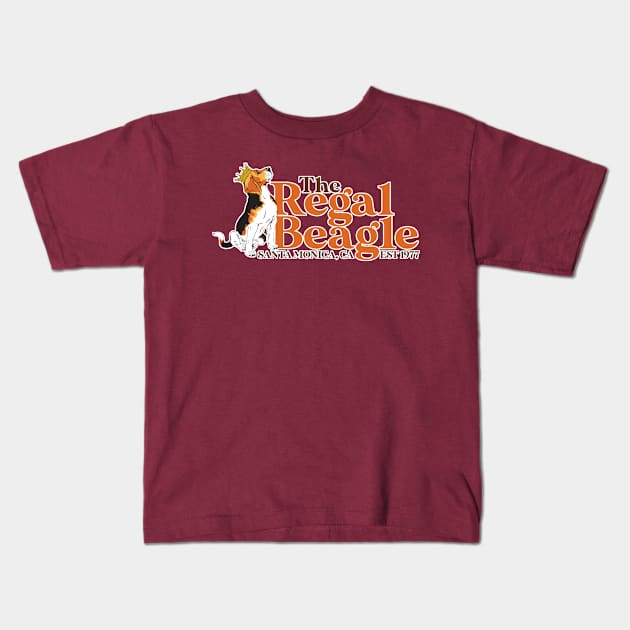 The Regal Beagle Kids T-Shirt by Tee Arcade